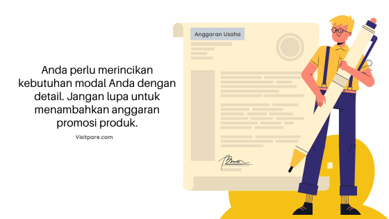 anggaran wirausaha pemula dan cara mendirikan usaha