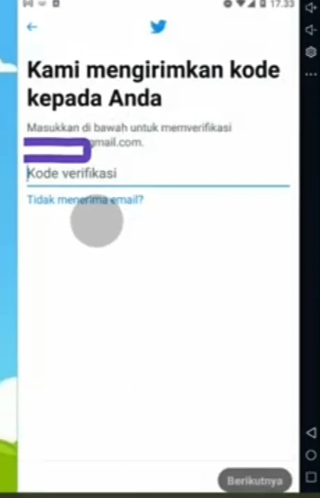 Masukkan Kode Verifikasi