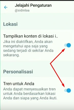 Tampilkan konten di lokasi Anda saat ini”