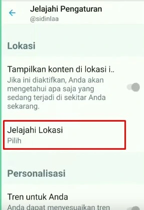 Jelajahi Lokasi