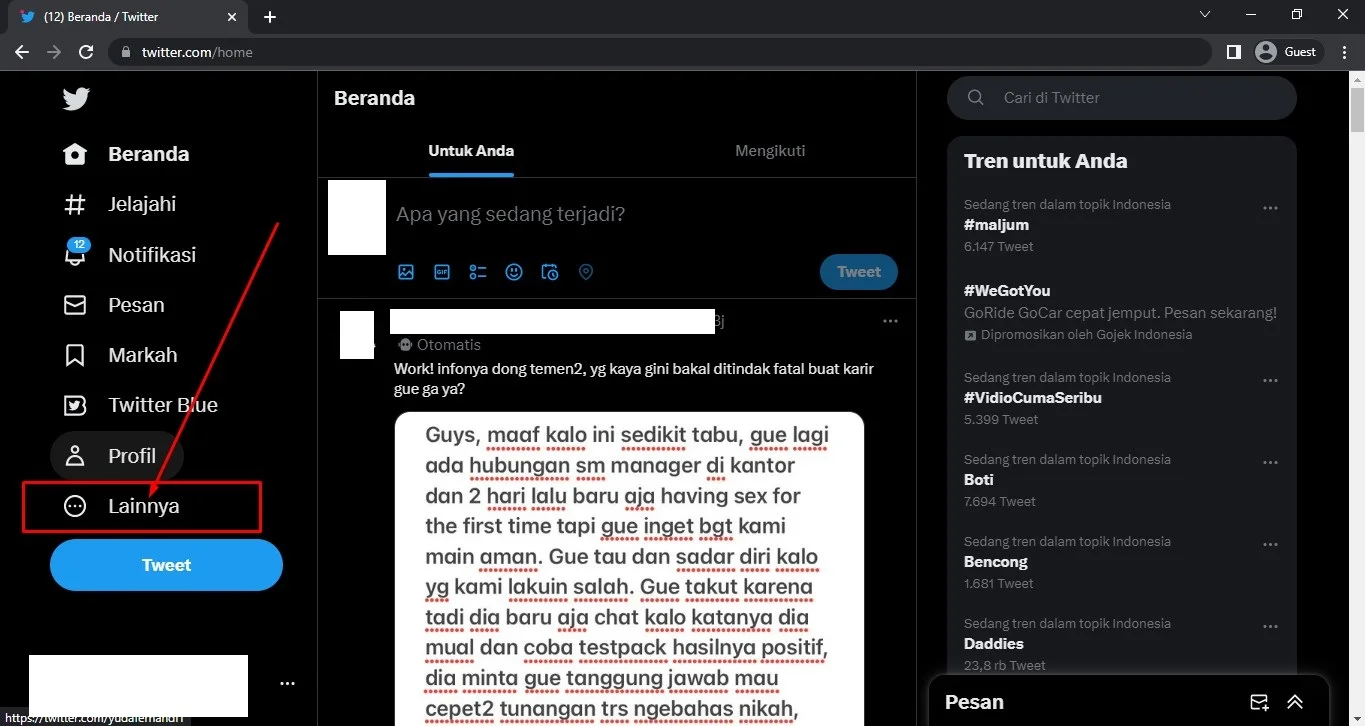 Cara Mengubah Akun Twitter Menjadi Publik