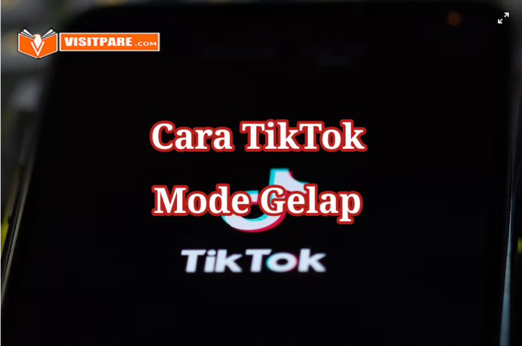 Cara TikTok Mode Gelap