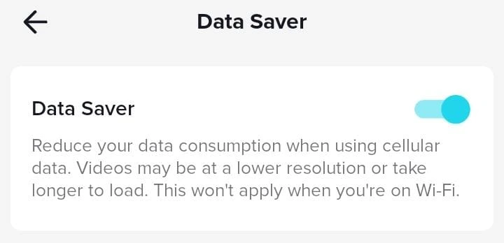 menyalakan data saver