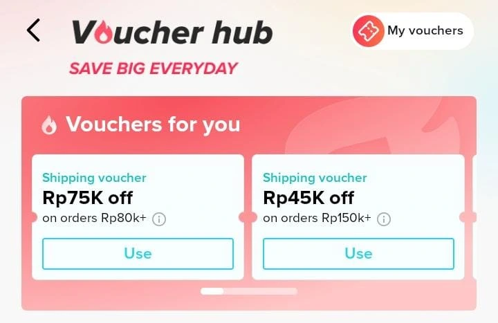 Voucher TikTok