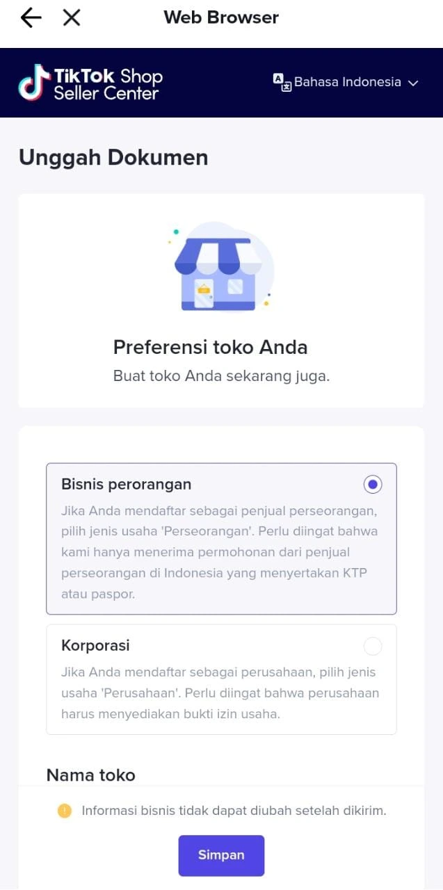 Memasukkan Informasi