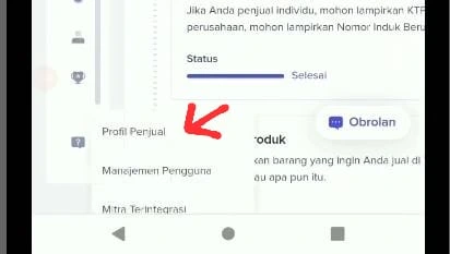 profil penjual