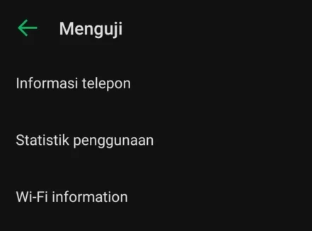 informasi telepon