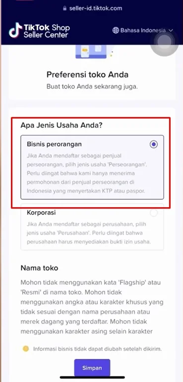 Cara Daftar Tiktok Affiliates