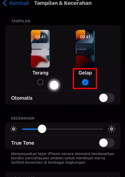 Cara Buat Instagram Dark Mode