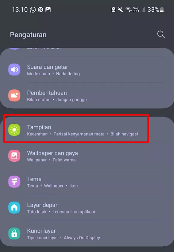 Cara Buat Instagram Dark Mode