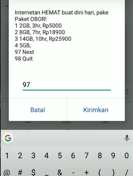 Kode Dial Paket Warnet Axis