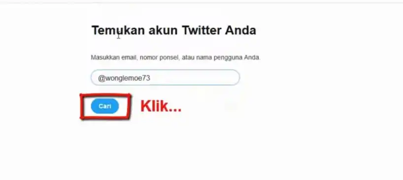 Cara Membuka Twitter yang Terkunci