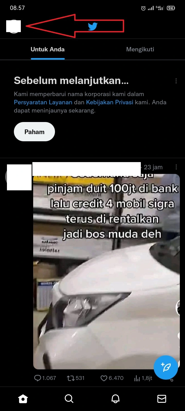 Cara Menghapus Semua Tweet