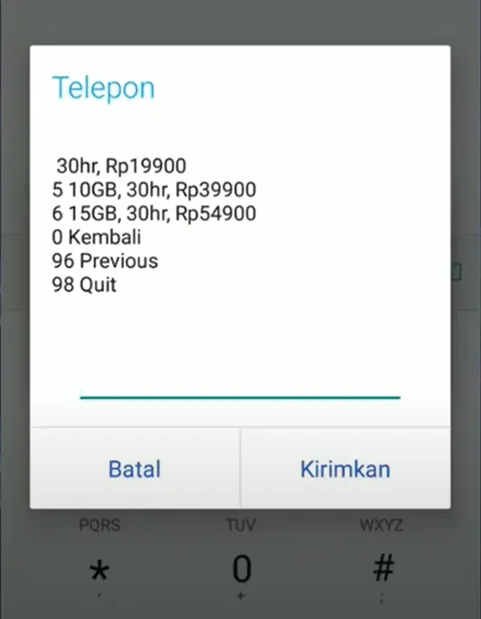 Kode Dial Paket Warnet Axis