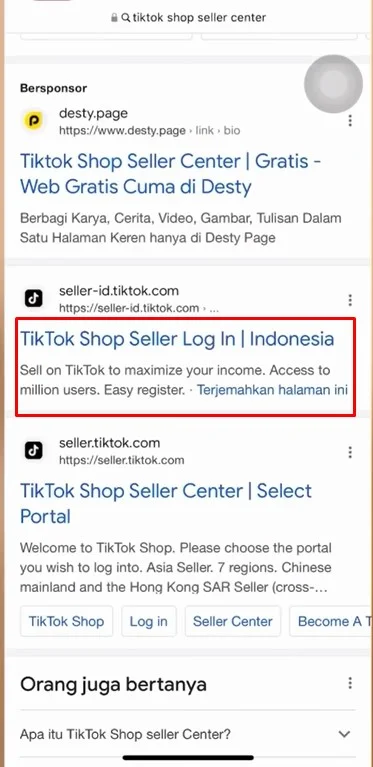 Cara Daftar Tiktok Affiliates