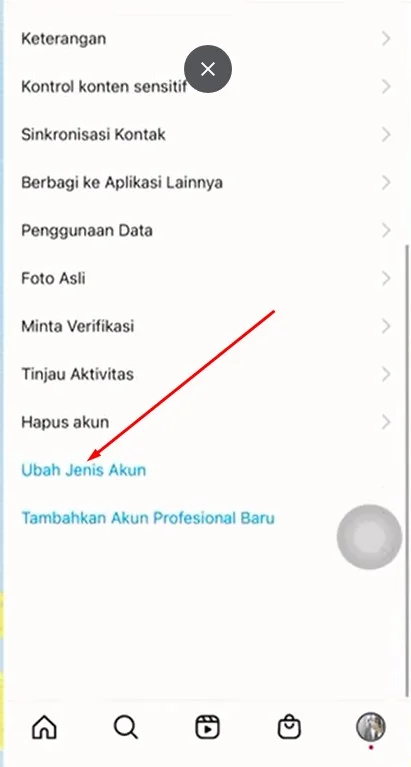 Cara Mengubah Akun Instagram Bisnis ke Pribadi