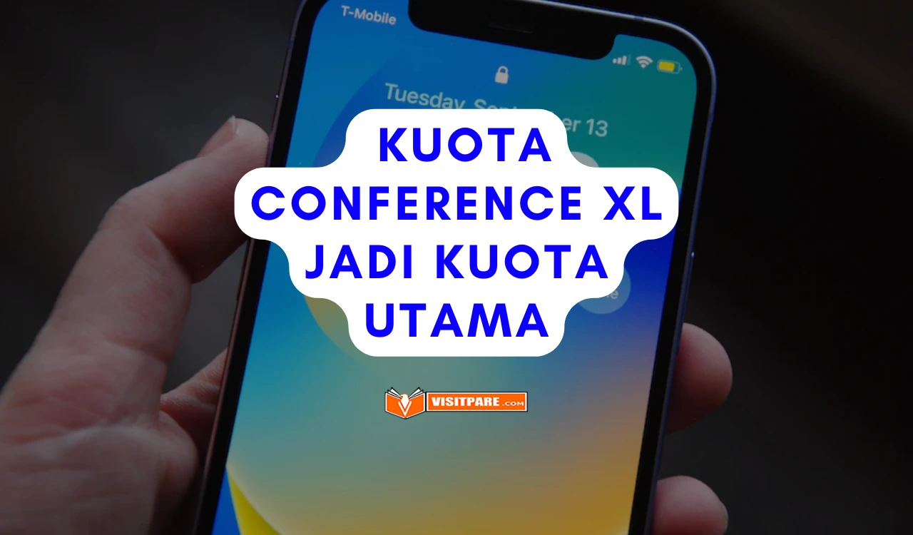 Cara Mengubah Kuota Conference XL Menjadi Kuota Utama