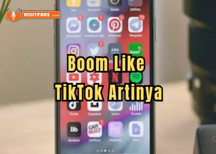 Boom Like TikTok Artinya