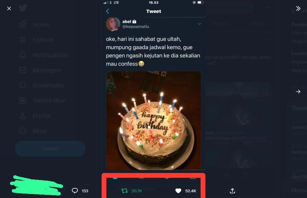 memberikan apresiasi