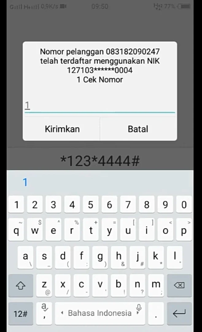 klik saja cek nomo