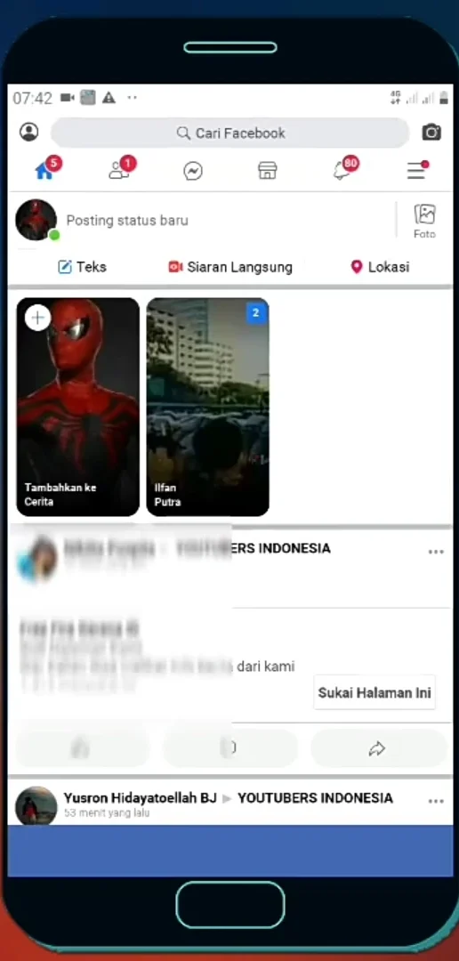 Masuk ke akun Facebook