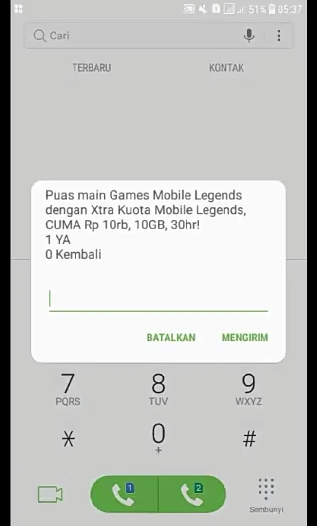 notifikasi games