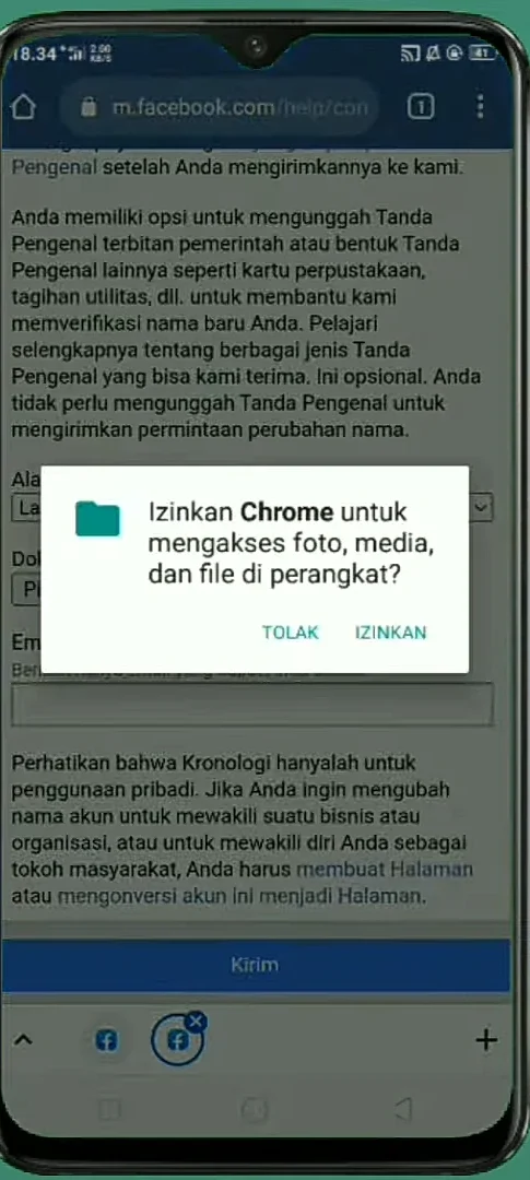 pilihlah dokumen atau file