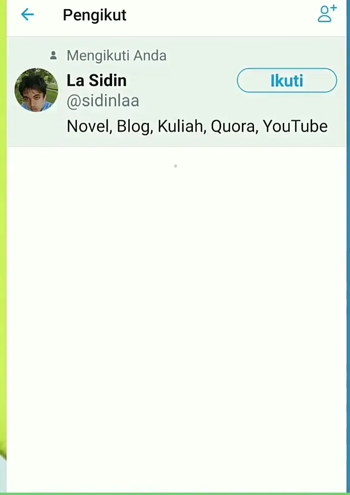 profile dari followers