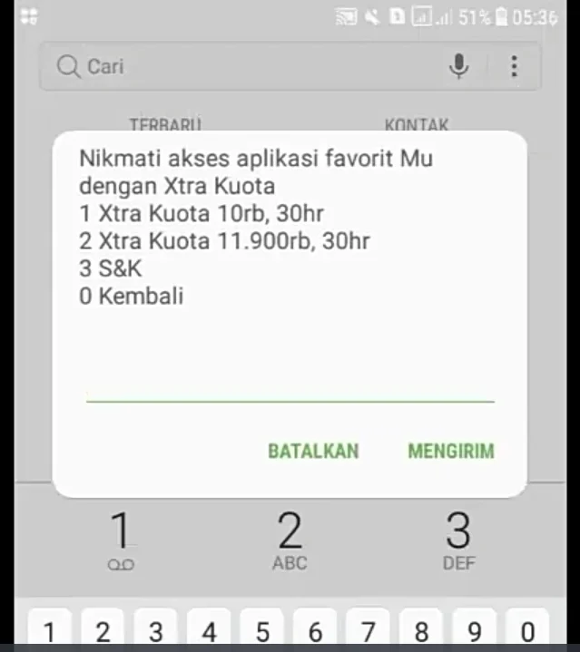 opsi terbaru