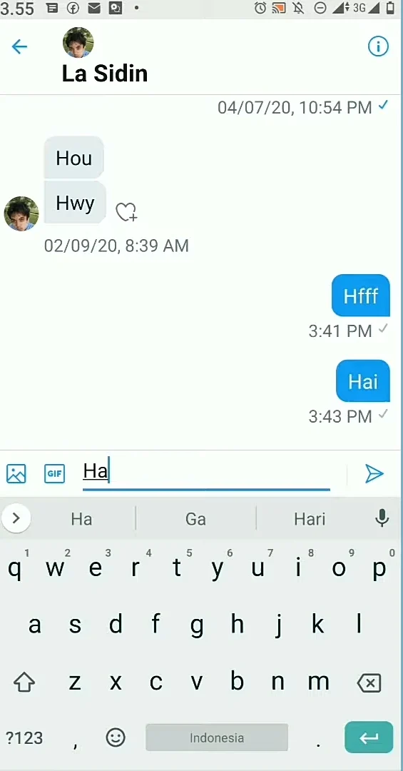 halaman chatting