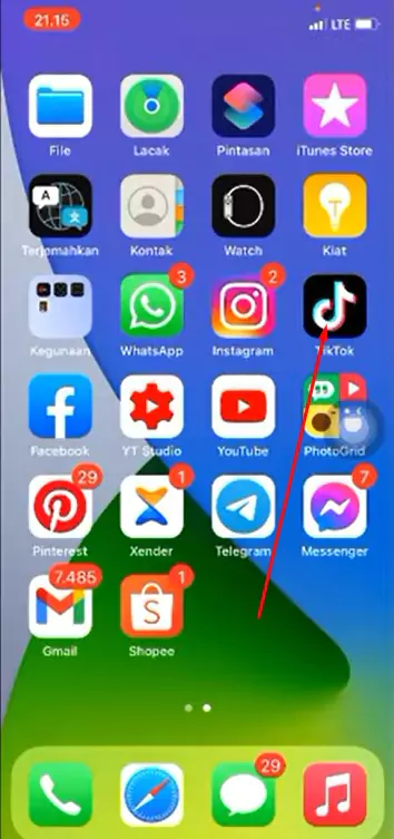 Cara Menghilangkan Watermark Tiktok di Iphone