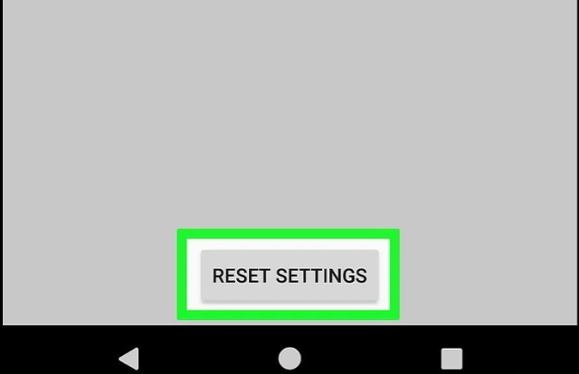 opsi reset setting