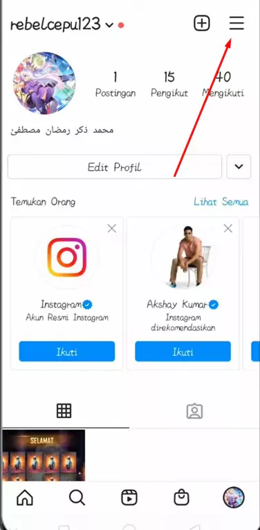 Cara Masuk Facebook Lewat Instagram