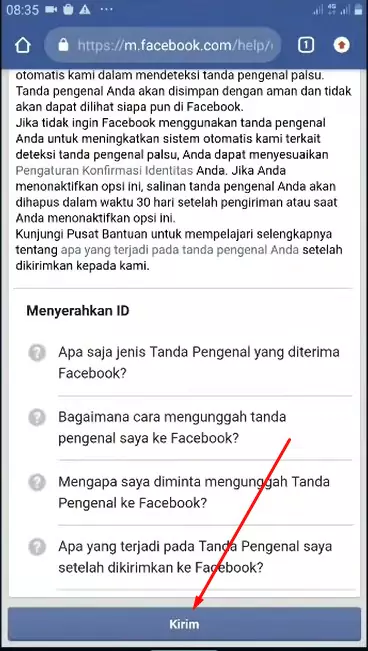 Cara Meminta Kode Konfirmasi Facebook Tetapi Nomor Sudah Tidak Aktif