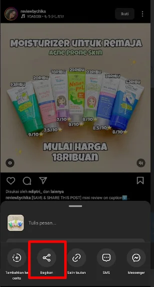 Cara Menambahkan Situs Web Instagram