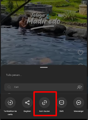 Cara Menambahkan Situs Web Instagram