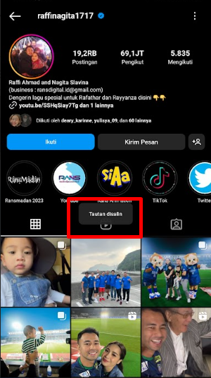 Cara Menambahkan Situs Web Instagram