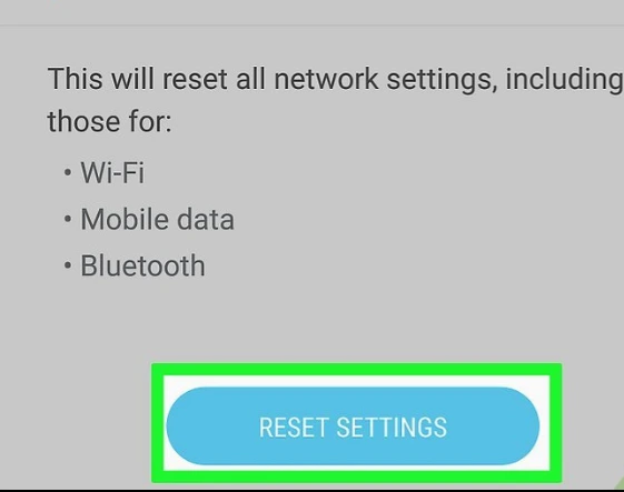 reset setting