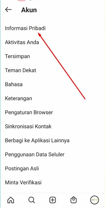 Cara Mengganti Email Instagram