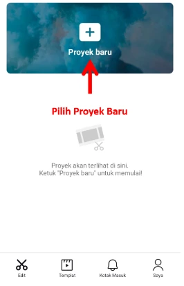 opsi proyek baru