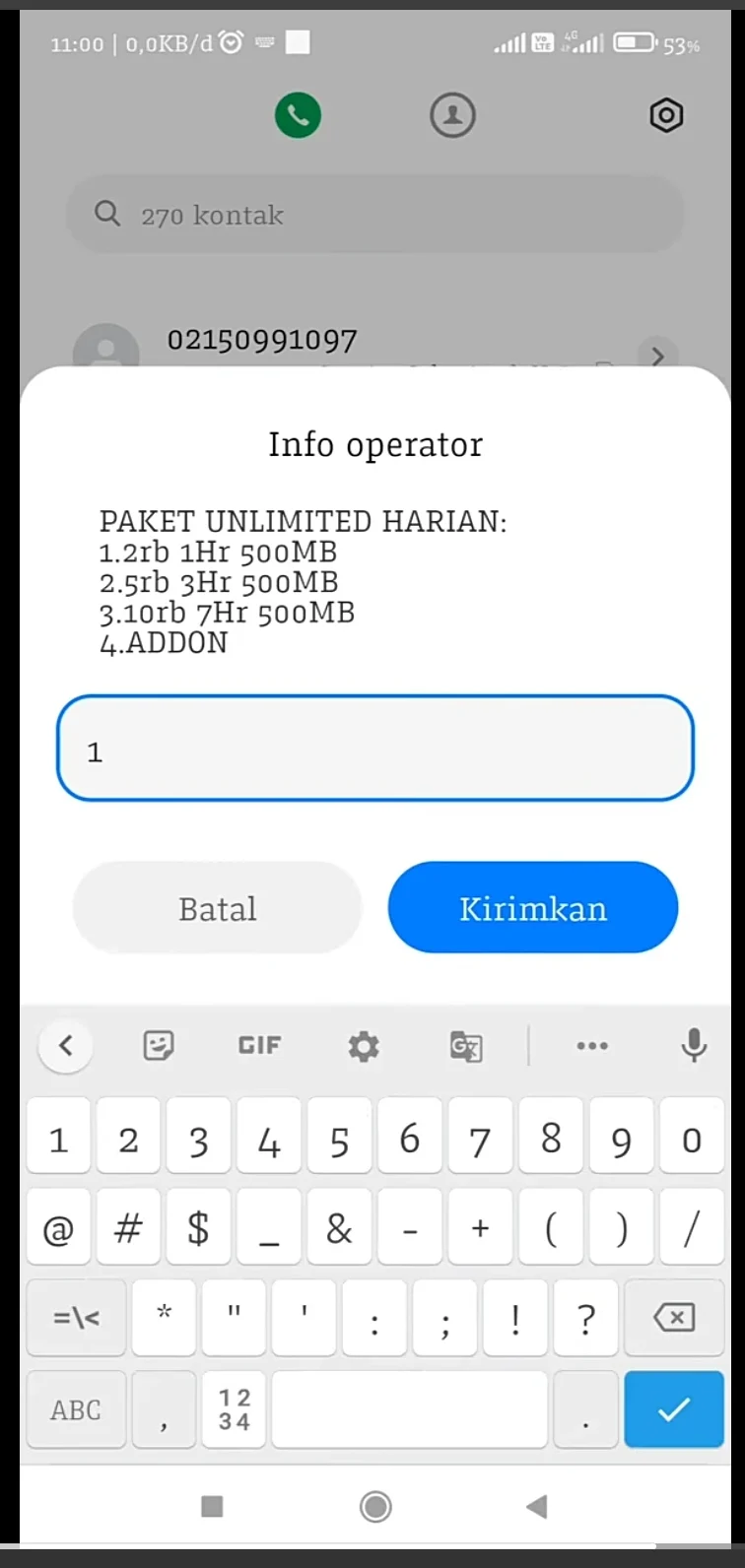 klik paket