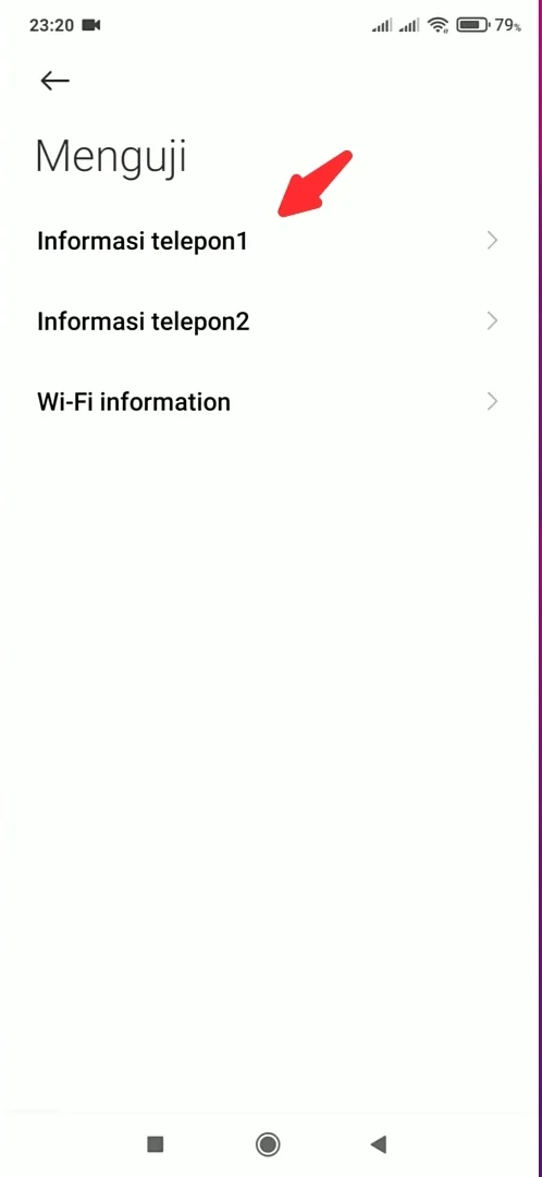 informasi telepon