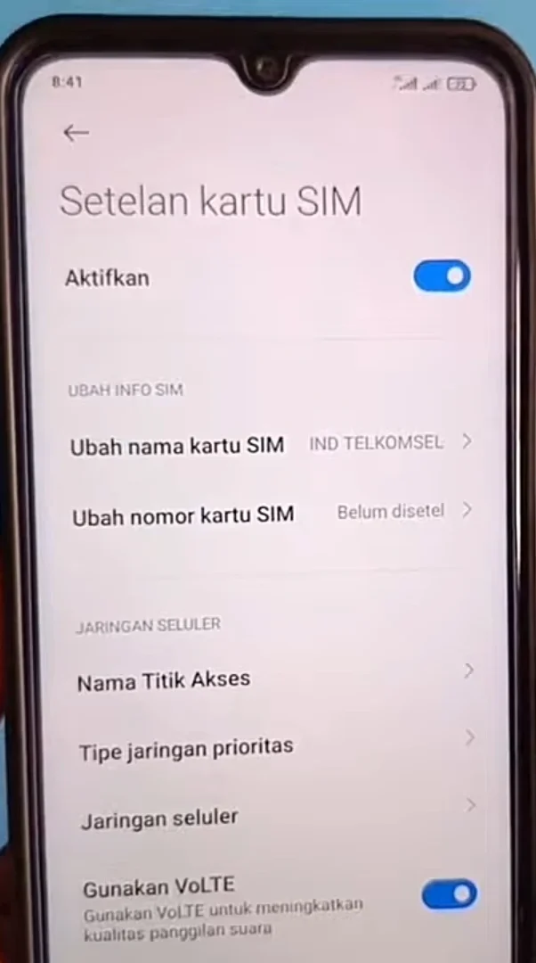 tampilan seperti berikut