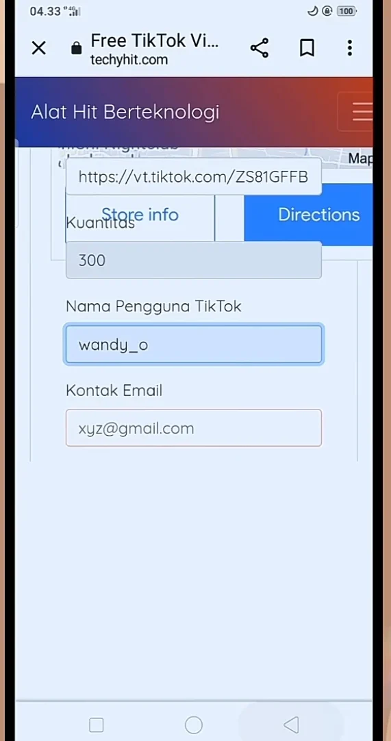 email masih aktif