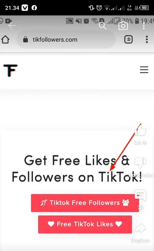 Tik tok free followers