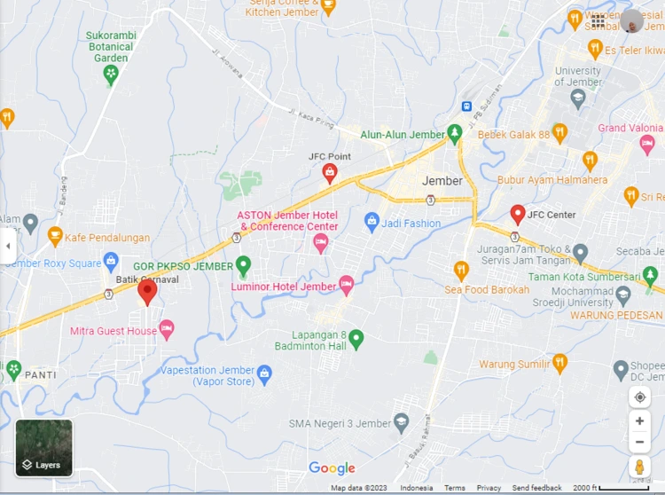 Rute Menuju Jember Fashion Carnaval