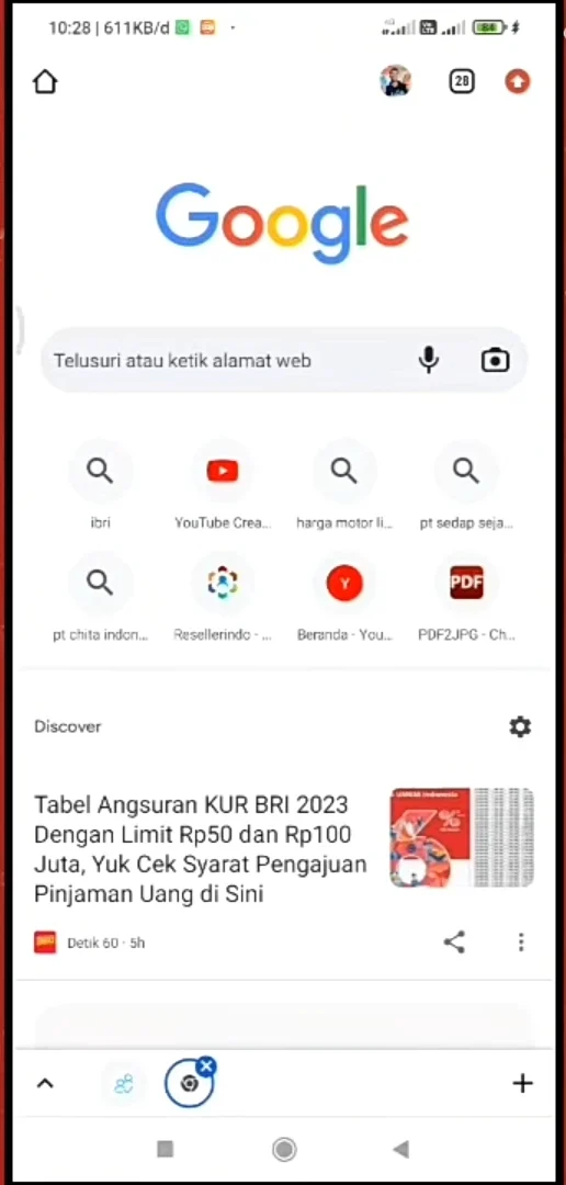 Google atau Browser