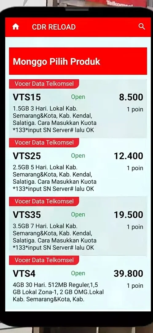 pilih produk voucher