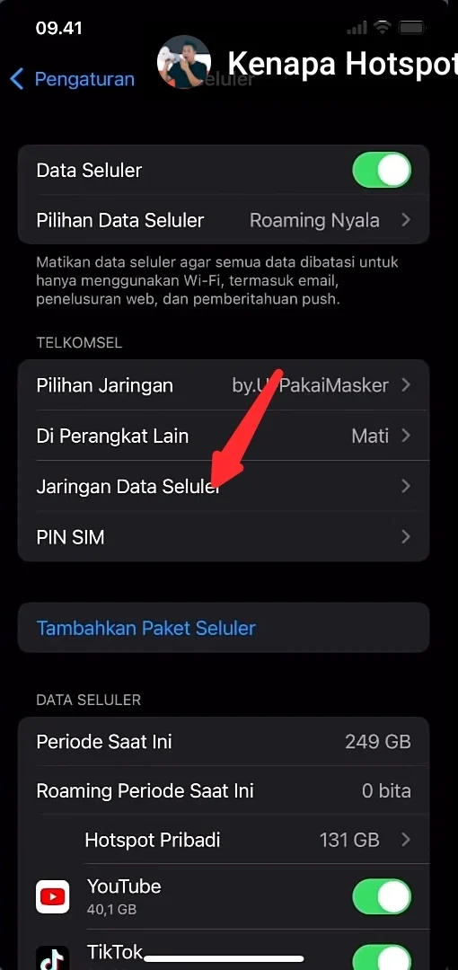 jaringan data seluler