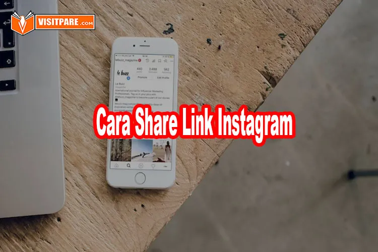 cara share link Instagram